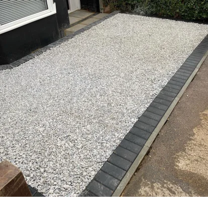 Gravel driveway project in Esher, Surrey — project 5