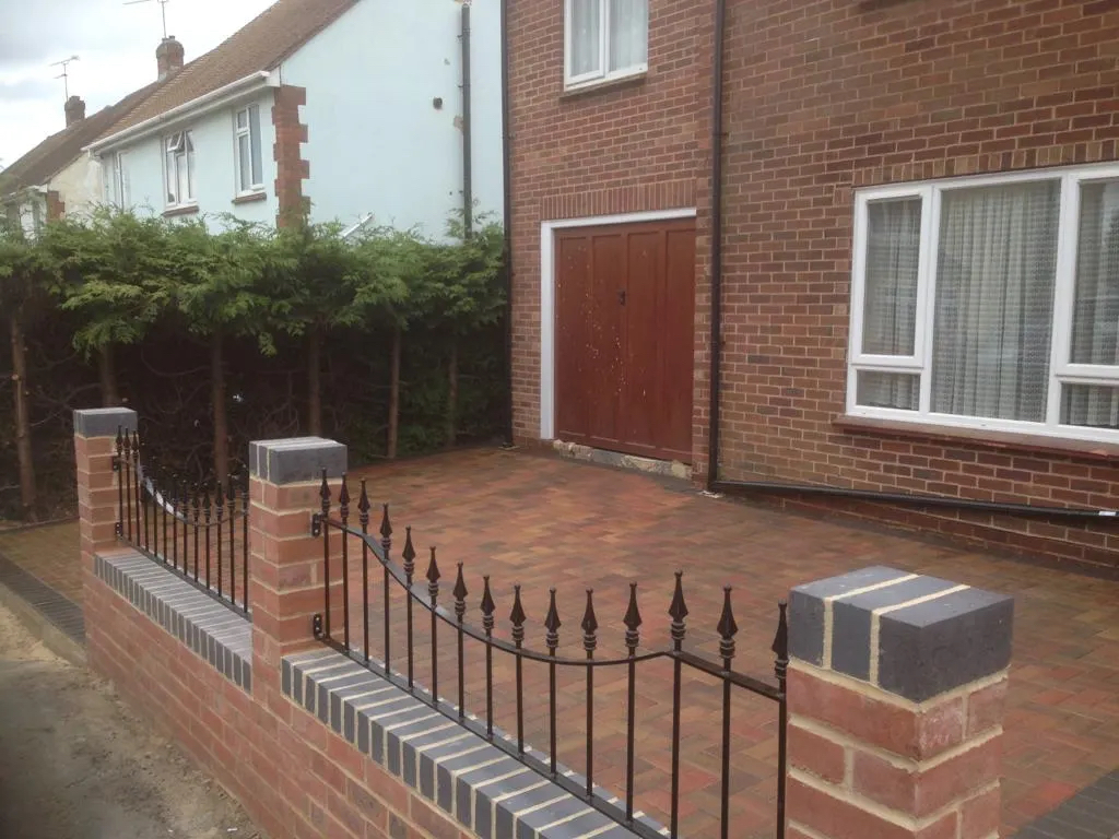 Block paving driveway project in Esher, Surrey — project 10